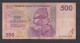 ZIMBABWE - 2007 500 Dollars Circulated Banknote As Scans - Zimbabwe