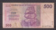 ZIMBABWE - 2007 500 Dollars Circulated Banknote As Scans - Zimbabwe