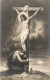 PHOTOGRAPHIE - Jésus-Christ Sur La Croix - Carte Postale Ancienne - Photographs