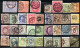 1924. JAPAN 34 CLASSIC ST. LOT. SEE POSTMARKS, MANY TELEGRAPH. 6 SCANS. - Lots & Serien