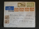 DC6 INDOCHINE BELLE LETTRE  1943 PAR AVION  A PARIS FRANCE  + N°234+VERSO +AFF. INTERESSANT+  ++ - Lettres & Documents