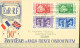 First Day Of Issue 50th Anniversary Of Anglo French Condominium New Hebrides 1906 1956 YT 171 à 174 CAD Vila 1956 - Storia Postale