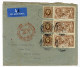 Great Britain, 1938, # SG 395, 399, London- Rio De Janeiro - Briefe U. Dokumente