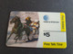 BERMUDA  $5,-   BERMUDA    HARNESS RACING  THICK CARD   C&W    PREPAID CARD  Fine USED  **10073 R** - Bermudes