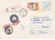 POLAR PHILATELIC EXHIBITION, REGISTERED COVER STATIONERY, ENTIER POSTAL, 1983, ROMANIA - Events & Commemorations