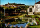 CASTELO BRANCO - Jardim Municipal, Ao Fundo O Castelo - PORTUGAL - Castelo Branco