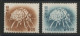 JAPON N° 485 + 487 Cote 41,50 € Neufs ** (MNH) Chrysanthèmes Voir Description. - Ungebraucht