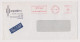 France 1983 Airmail Window Cover With Advertising Machine EMA METER Stamp Cachet, Sent Abroad (66858) - Lettres & Documents