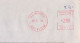 France 1984 Airmail Window Cover With Advertising Machine EMA METER Stamp Cachet, Sent Abroad (66864) - Storia Postale