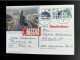 GERMANY 1980 REGISTERED POSTCARD BERLIN TO GELSENKIRCHEN 03-06-1980 DUITSLAND DEUTSCHLAND EINSCHREIBEN - Postkarten - Gebraucht