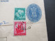Asien Indien 1977 Registered Letter / GA Umschlag Mit ZuF Ank. Stempel Secretariat Patiala - Cartas & Documentos