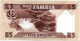 MA 16045  / Zambie 5 Kwacha SPL - Sambia