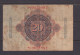 GERMANY - 1914 20 Mark Circulated Banknote As Scans - 20 Mark