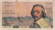 BILLETE DE FRANCIA DE 10 FRANCS DEL 6-4-1961 DE RICHELIEU  (BANKNOTE) - 10 NF 1959-1963 ''Richelieu''