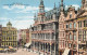 BELGIQUE - Bruxelles - Grand Place - La Maison Du Roi - Colorisé - Carte Postale Ancienne - Weltausstellungen