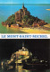 FRANCE - Le Mont Saint Michel - Vu Du Cile Par Alain Perceval - Colorisé - Carte Postale Ancienne - Le Mont Saint Michel