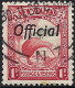 NEW ZEALAND 1936 KEVIII 1d Scarlet "Official" Die II SGO121 Fine Used - Used Stamps