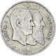 Belgique, Leopold II, Franc, 1880, TB+, Argent, KM:38 - 1 Frank