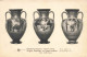ARTS - Antiquité - Amphores Attiques à Figures Noires - Carte Postale Ancienne - Antiquité