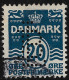 PERFIN DANIMARCA -1912 - Valore Usato Da 20 Ore, CIFRA, Con Perforazione - In Buone Condizioni. - Perfins