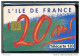 F0644  04/1996 ILE DE FRANCE 20 ANS  120 GEM - 1996