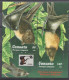 VANUATU BLOC CHAUVE-SOURIS 1996 BLOC 2 TIMBRES BF N°26 - Fledermäuse