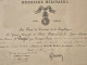 MEDAILLE MILITAIRE JEAN PAYRE ADJUDANT AU 11E RTS NE EN 1887 A CLARA VILLERACH PYRENEES ORIENTALES - Documenti