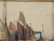 GRAVURE? Entrance To Calais Harbour And Pier, 1891 PAR HARDY ENTREE DANS LE PORT - Stiche & Gravuren