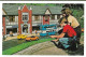 Postcard, Norfolk, Great Yarmouth, Town Centre Shops, Model Village. - Great Yarmouth