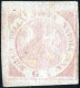 * 1858, ½ Gr. Rosa Chiaro I Tavola, Nuovo Con Gomma Originale, Firmata AD, Cert. Raybaudi, Sass. 1 / 9000,- Michel 1 - Naples