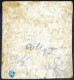 * 1858, ½ Gr. Carminio Vivo II Tavola, Nuovo Con Gomma Originale, Firmata AD, ED, Cert. Bolaffi E Colla, Sass. 2a / 1500 - Naples