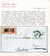 Cover VIESTI, Lettera Del 12.6.1860 Per Foggia Affrancata Con Due Esemplari 2 Gr. Carminio, III Tavola, Francobolli Annu - Neapel