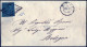 Cover 1859, 4 Lettere, Una Da Bologna Affrancata Con 1 B. Bruno Grigio Firmata Gazzi, Due Con 3 B. Verde Scuro (da Rimin - Romagna