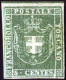 * 1860, Stemma Di Savoia, 5 C. Verde, Nuovo Con Gomma Originale, Cert. Enzo Diena, Linea Di Riquadro Superiore, Sass. 18 - Tuscany