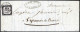 Cover 1859, Lettre Non Affranchie Du 18.1.1859 De Nantua à St. Germain De Béard, Taxé Avec 10 C. Noir, Très Bien Margè,  - Autres & Non Classés