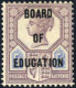 ** 1902, 5 D. Dull Purple And Blue (II), Overprint "BOARD OF EDUCATION", MNH, Fresh Colours And Very Fine, Signed AD (SG - Altri & Non Classificati