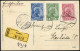 Cover Liechtenstein 1912/50 Ca., Interessantes Lot Mit 25 Belegen, Dabei Auch Bessere Frankaturen, Abbildungen Siehe Onl - Autres - Europe