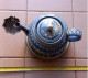 Théière + Assiette + Passoire Décor Fleur Des Montagnes Edelweiss - Teapots