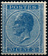 [** B/TB] N° 18A, 20c Bleu Outremer, Fraîcheur Postale (gomme Légèrement Grattée) - Certificat Photo - Cote: 1930€ - 1865-1866 Linksprofil