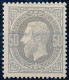 [** SUP] N° 35A, 50c Gris Pâle, TB Centrage. Fraîcheur Postale - Certificat Photo. LUXE - Cote: 2250€ - 1869-1883 Leopold II.