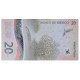 Billet, Mexique, 20 Pesos, 2021, 2021-10-05, NEUF - Mexique