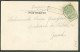 CANTONS De L'EST - N°56 - 5c. Obl. Sc VERVIERS (OUEST) Sur C.P. (Vue SPITALSTRASSE Moresnet) Du 24 Nov. 1904 + Griffe MO - Linear Postmarks