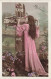 PHOTOGRAPHIE - Stéphanie - Crois - Espère - Aime - Colorisé - Carte Postale Ancienne - Photographs