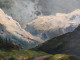 Delcampe - Tableau Paysage De Montagne Signé Paul Wolf - Oelbilder