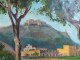 Delcampe - Tableau Orientaliste Le Santa Cruz à Oran Algérie Signé C. R. Le Nôtre - Oils