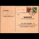 Alleiierte Besetzung 1946: Postkarte  | Portostufen, Versicherung, Herold | Tübingen, Stuttgart - Libya