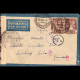 Italien 1941: Luftpostbrief / Zensur 2. WK | Zensur, Prüfstempel, Kolonien | Poststelle, Limburg - Libya