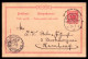 Grossbritannien 1898: Ganzsache / Marineschiffspost | Schulschiff, Ausbildungsreise, Stosch | South Queensferry, Hamburg - Otros & Sin Clasificación