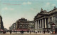 BELGIQUE - Bruxelles - La Bourse Et Le Boulevard Anspach - Animé - Colorisé - Carte Postale Ancienne - Squares