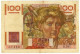 Francia 100 Francs 1948 VF P.128bx(B1/46 - 100 F 1945-1954 ''Jeune Paysan''